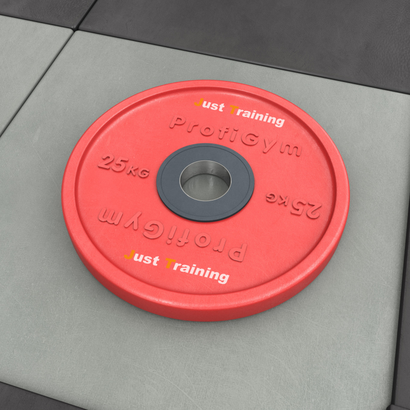 Олимпийский диск Profigym 25 кг красный